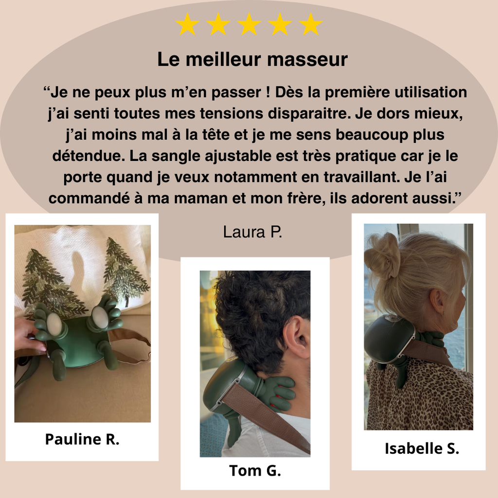 Masseur bien-être quotidien